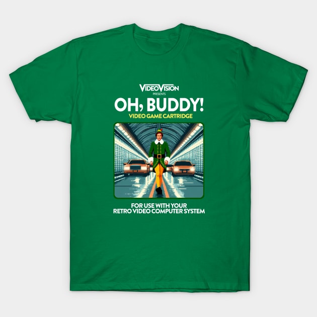 Oh, BUDDY! 80s Game T-Shirt by PopCultureShirts